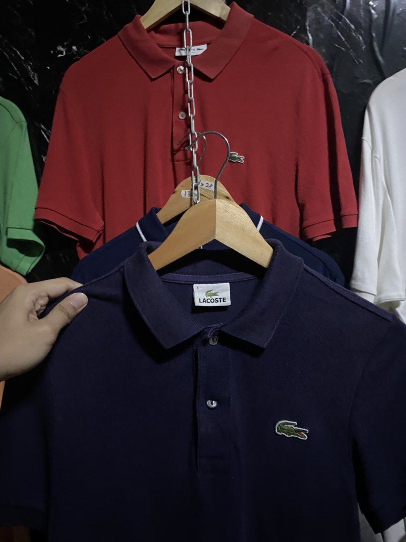 Lacoste size 4 navy blue (Category: Tshirts & Polo Shirts ) located in Talisay. Submitted by poloem (Listing ID 1469302139, Image 1). Description: 19x27 No issue As new.