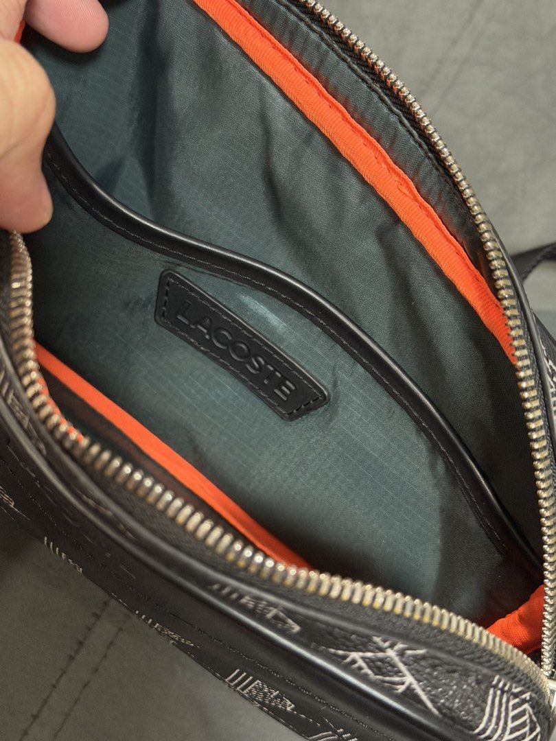 Lacoste The Blend Body Bag (Category: Sling Bags) located in Pasig City. Submitted by thewatchkidph (Listing ID 1469280250, Image 3). Description: For sale only Lacoste Men’s The Blend Body Bag Bag only Used less than 5x only! Bought from Lacoste Estancia for 9,950 Kapitolyo Pasig / Uptown BGC / Estancia.