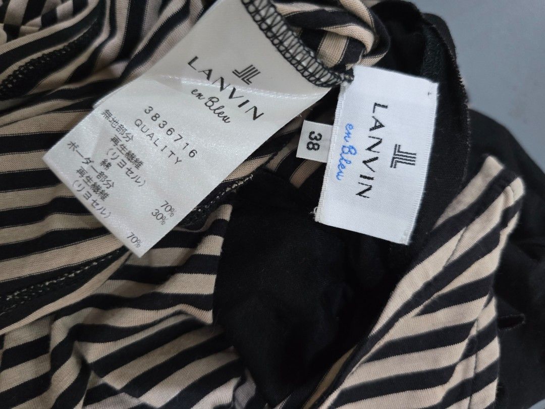 Lanvin Striped blouse (Category: Blouses) located in Batangas. Submitted by thevanitychamber (Listing ID 1469184869, Image 2). Description: .