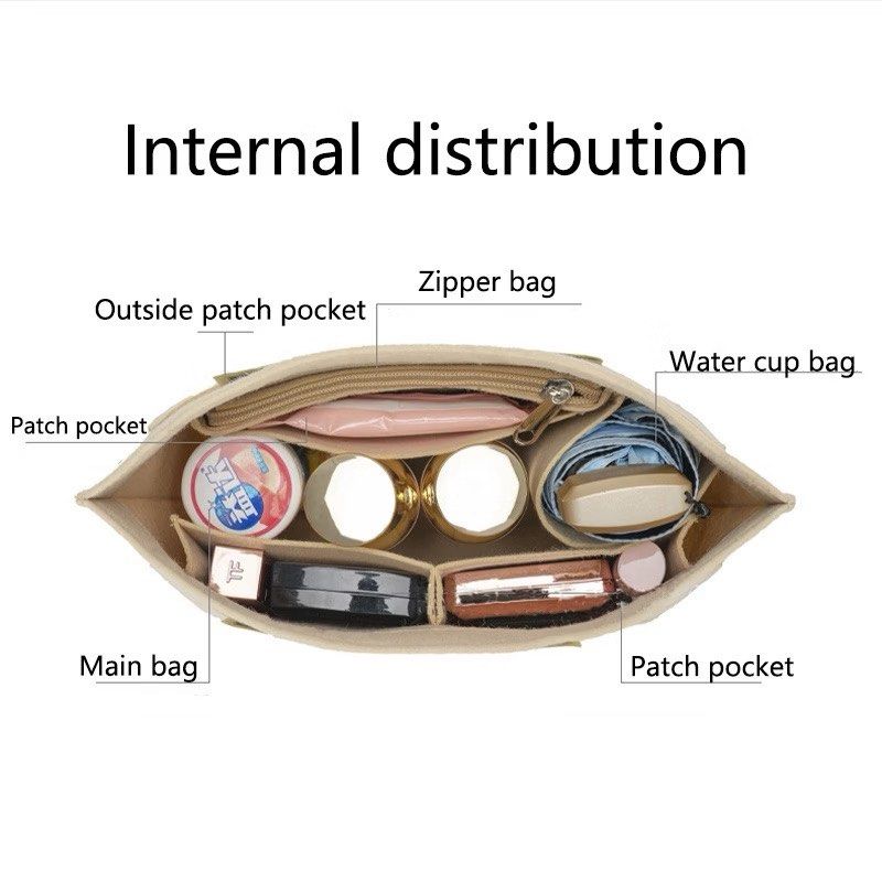 Large Bag organizer (Category: Shoulder Bags) located in Quezon City. Submitted by uniqcollections (Listing ID 1469389333, Image 2). Description: Brandnew Large size Fits large tote bags Beige color Mop- gcash Delivery-grab/lalamove/j&t.