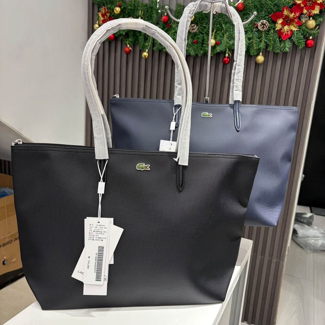 Large Tote Bag Black/Navy (Category: Tote Bags) located in Rizal. Submitted by hiraya16 (Listing ID 1469387918, Image 1). Description: Onhand ready to ship + SF J&T.