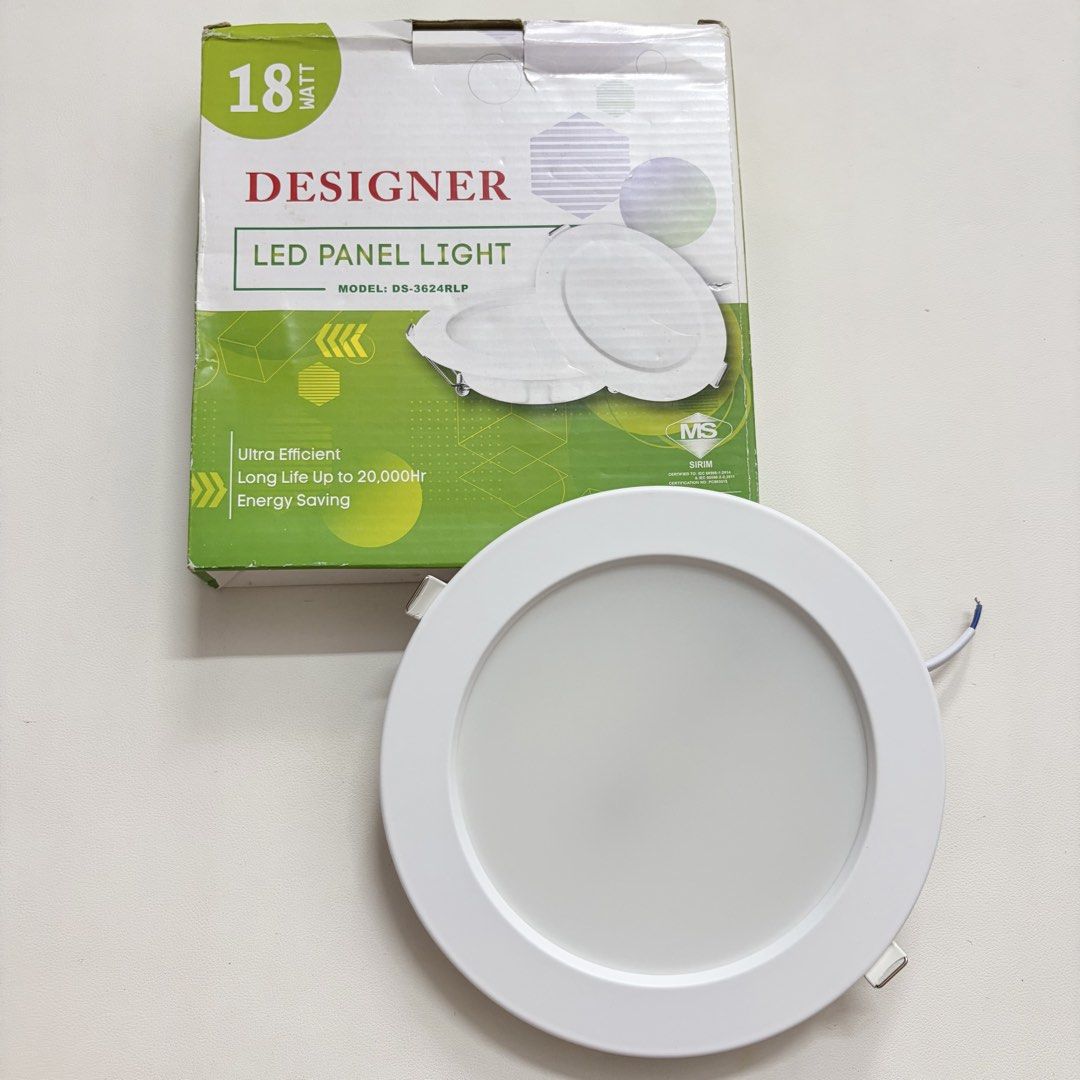 LED Panel Light (Category: Lighting) located in Kuala Lumpur. Submitted by sgl1051 (Listing ID 1469326752, Image 1). Description: take 2 for RM4.