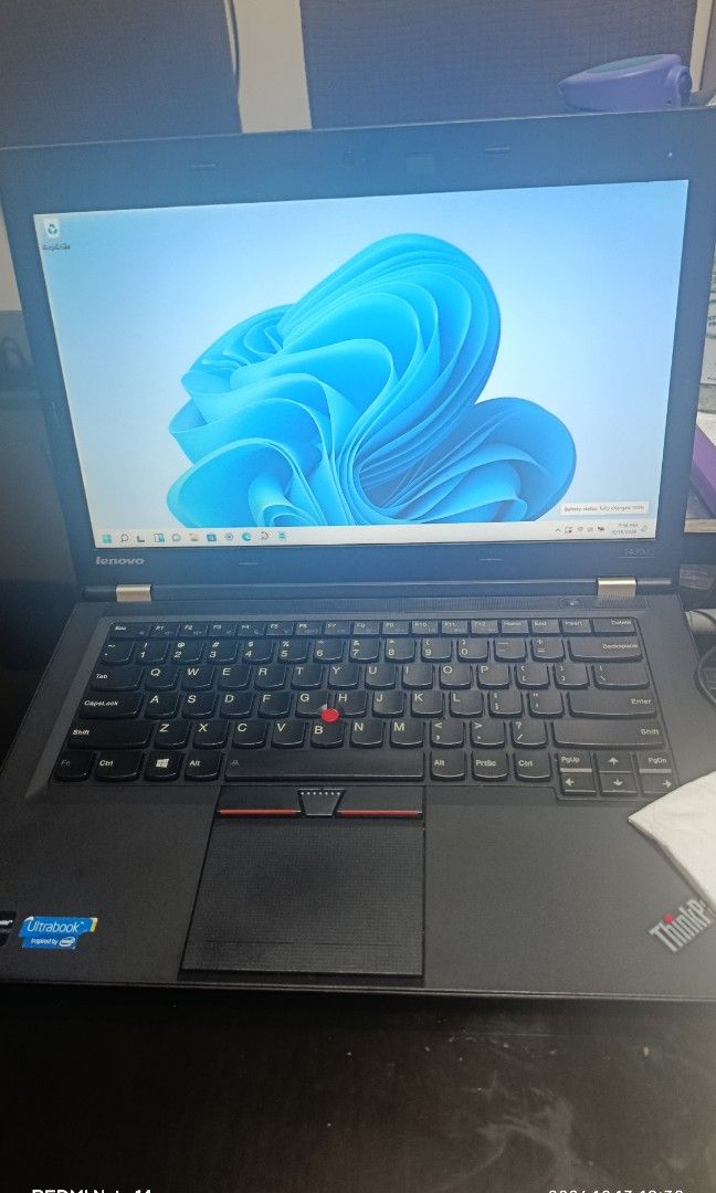 Lenovo ThinkPad T430u (Category: Laptops & Notebooks) located in San Fernando. Submitted by cleverstar.87ddb1 (Listing ID 1469294035, Image 1). Description: Lenovo ThinkPad T430u -intel i5-3337U cpu - 8gb ram; 256gb ssd - wifi;usb; lan; charger & bag (dell) - os win11 issue: yun enter button, nasa picture, before mastock gumagana pa. rfs: walang gumagamit, mula nung pinadala from abroad. location: telasbastagan or bacolor pampang. pwede meet-ups 
