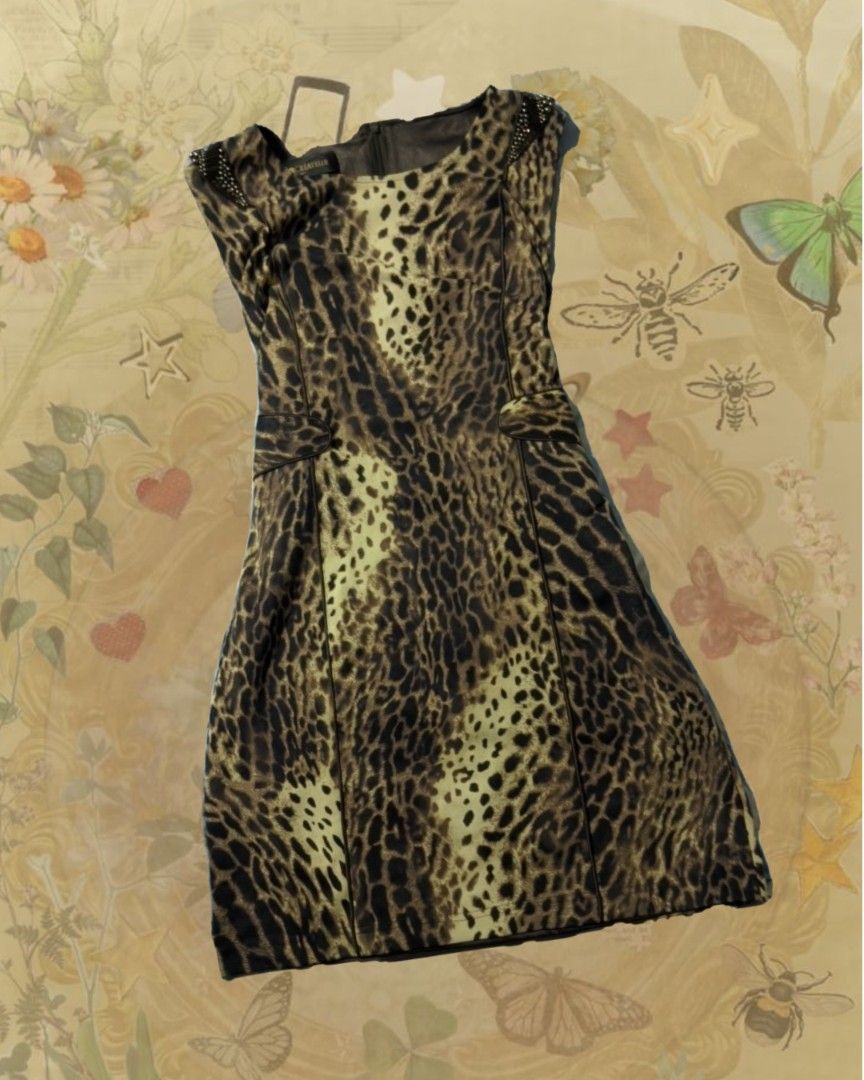 Leopard Dress (Category: Dresses) located in Manila. Submitted by hachi_wear (Listing ID 1469310446, Image 1). Description: very pretty and makapal.