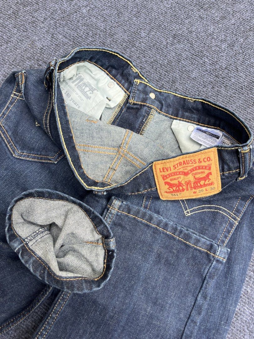 LEVIS 511 (Category: Jeans) located in M'Lang. Submitted by thriftholic25 (Listing ID 1469212245, Image 2). Description: LEVIS 511 EXCELLENT CONDITION BEST FIT 29-30 INCHES WAISTLINE 30 INCHES LENGTH .