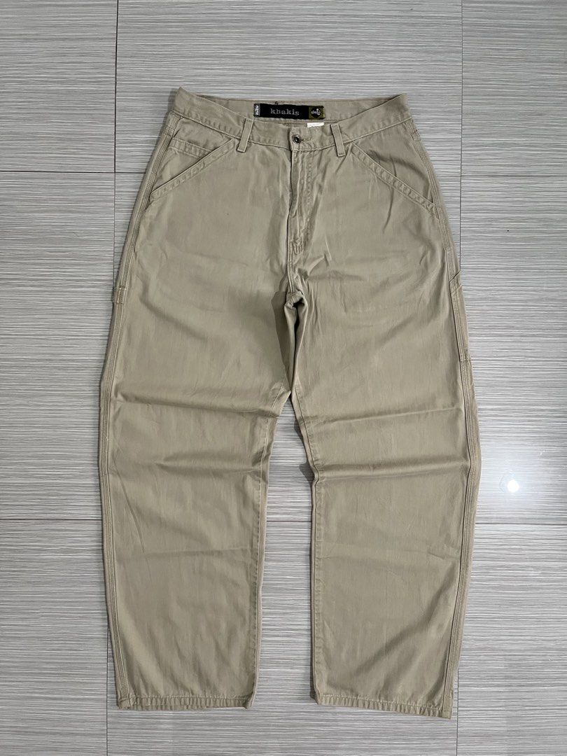 LEVIS SILVER TAB KHAKIS CARP BAGGY PANTS (Category: Activewear) located in Santa Cruz. Submitted by youngearth.c72f95 (Listing ID 1469230888, Image 1). Description: EXCELLENT CONDITION NO ISSUE SIZE 32 L-42 Lo-9.6.
