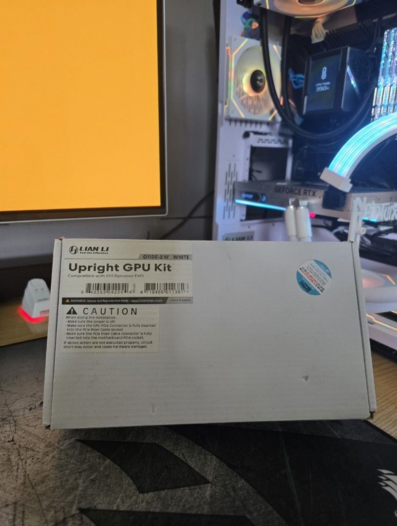 Lian li upright gpu kit white (Category: Desktops) located in Lubao. Submitted by gracesayson (Listing ID 1469252670, Image 1). Description: bought from south korea. used only for testing.
