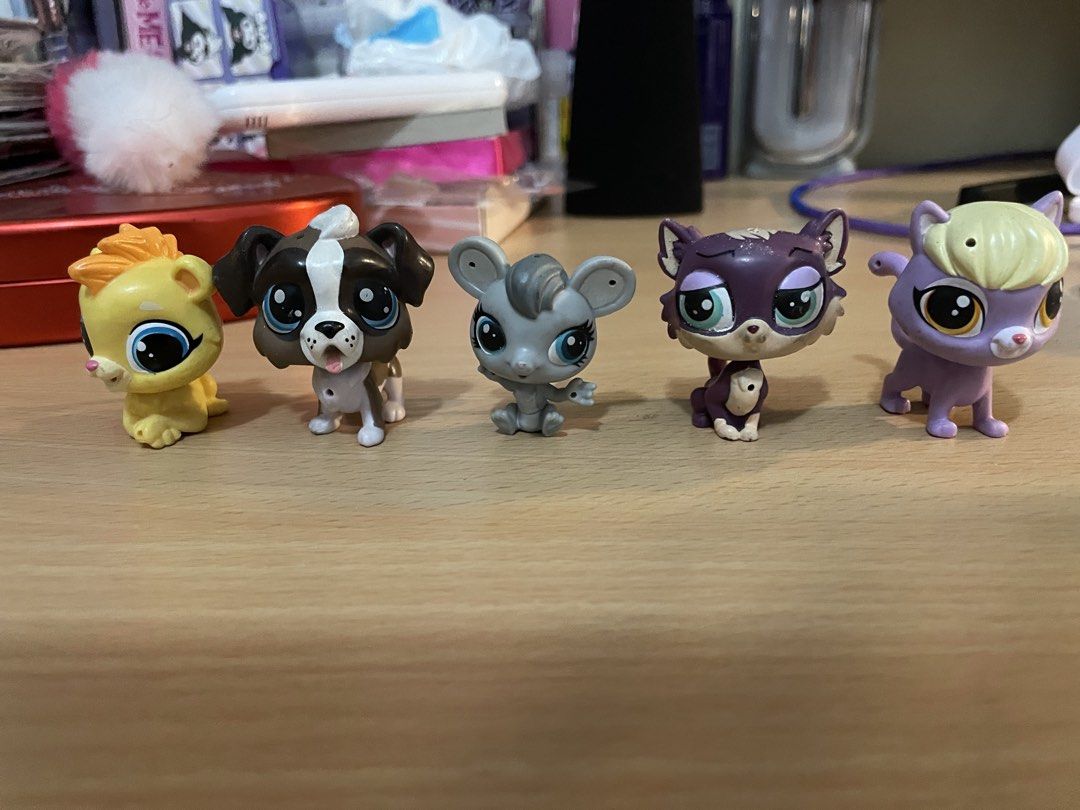 Littlest Pet Shop (LPS) generation 4 collection (Category: Kids Toys) located in Manila. Submitted by mechaengieharvey (Listing ID 1469231907, Image 3). Description: Big LPS are priced ₱100. Small LPS are priced ₱75. MOP: GCash My old LPS collection when I was a wee lass. I want to give them away since I have no more use for them. I hope they can receive love from someone else. :).
