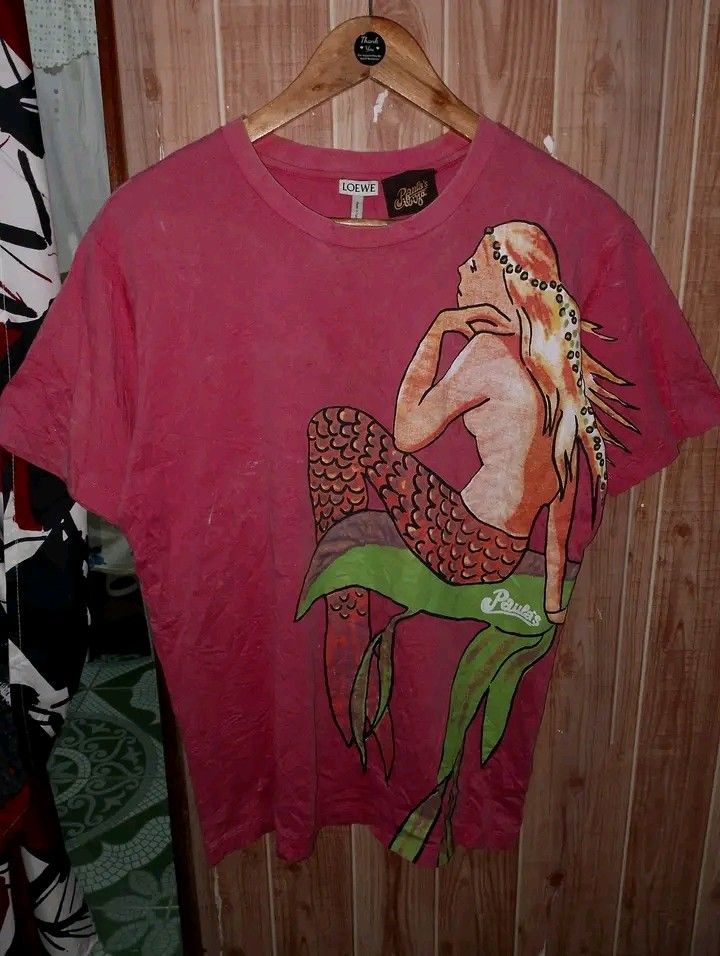 LOEWE PAULA'S IBIZA (Category: Shirts) located in Taguig. Submitted by clothingselection (Listing ID 1469326857, Image 1). Description: PTPA LOEWE PAULA'S IBIZA MERMAID MEGA PRINT 20.5 X 27.5 VERYGOOD CONDITION NID WASH / BABAD FRESH FROM BALE.