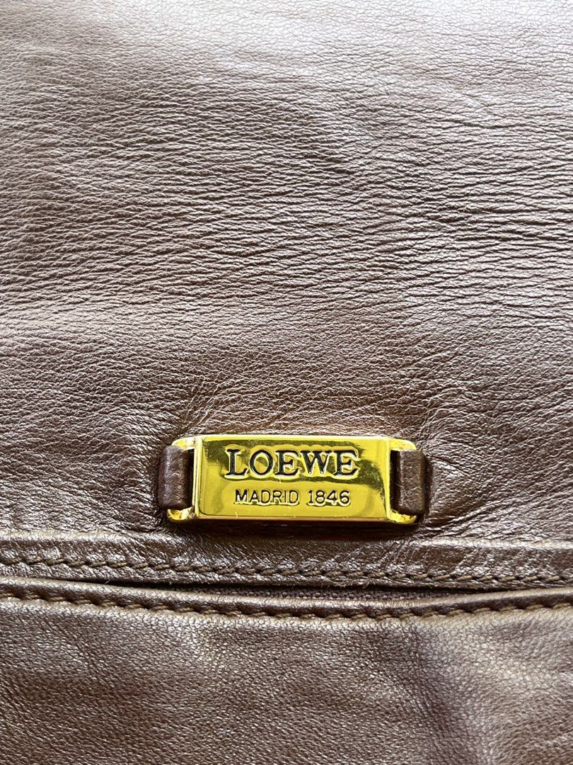 Loewe sling bag (Category: Luxury Bags & Wallets) located in Oroquieta. Submitted by mightyfalcon.f3b3e6 (Listing ID 1469190682, Image 3). Description: from Japan surplus medium genuine leather ykk zip.
