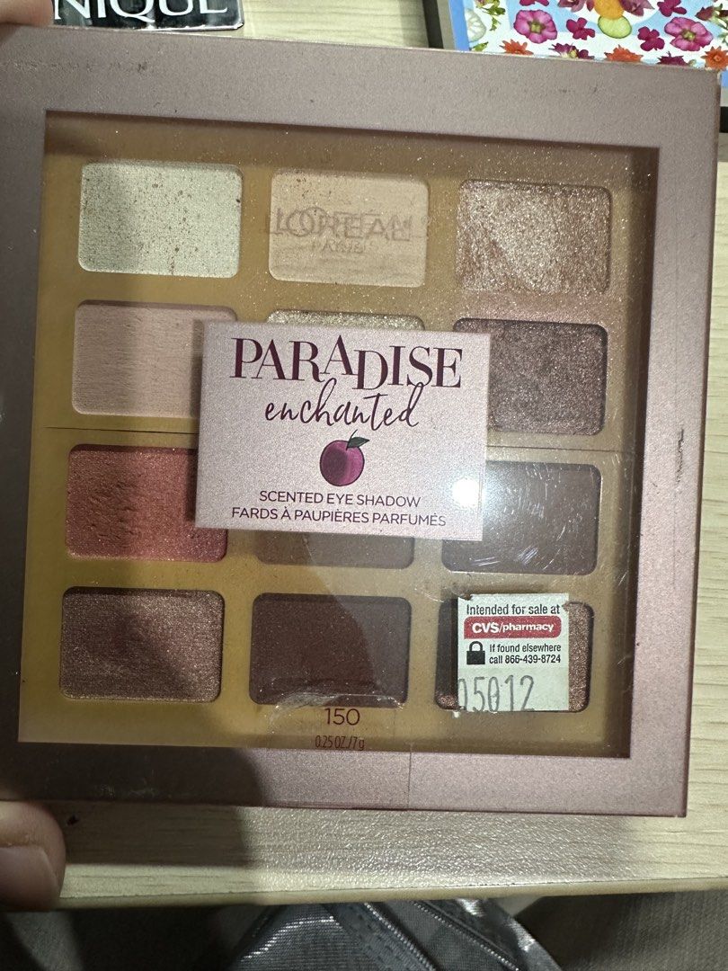 Loreal Paris Scented Eye Shadow (Category: Makeup) located in Manila. Submitted by shopkriscloset (Listing ID 1469257176, Image 1). Description: Used 2-3x only ‼️PLEASE READ BEFORE PLACING AN OFFER -Please be patient and respectful. 🤗 If I don’t get to reply immediately, I might be working. - Please REFRAIN from making an offer if you do not intend to complete the purchase ❗️ACCEPTED OFFER means SOLD 🫶🏼 Please don’t offer unless you’re sure! �