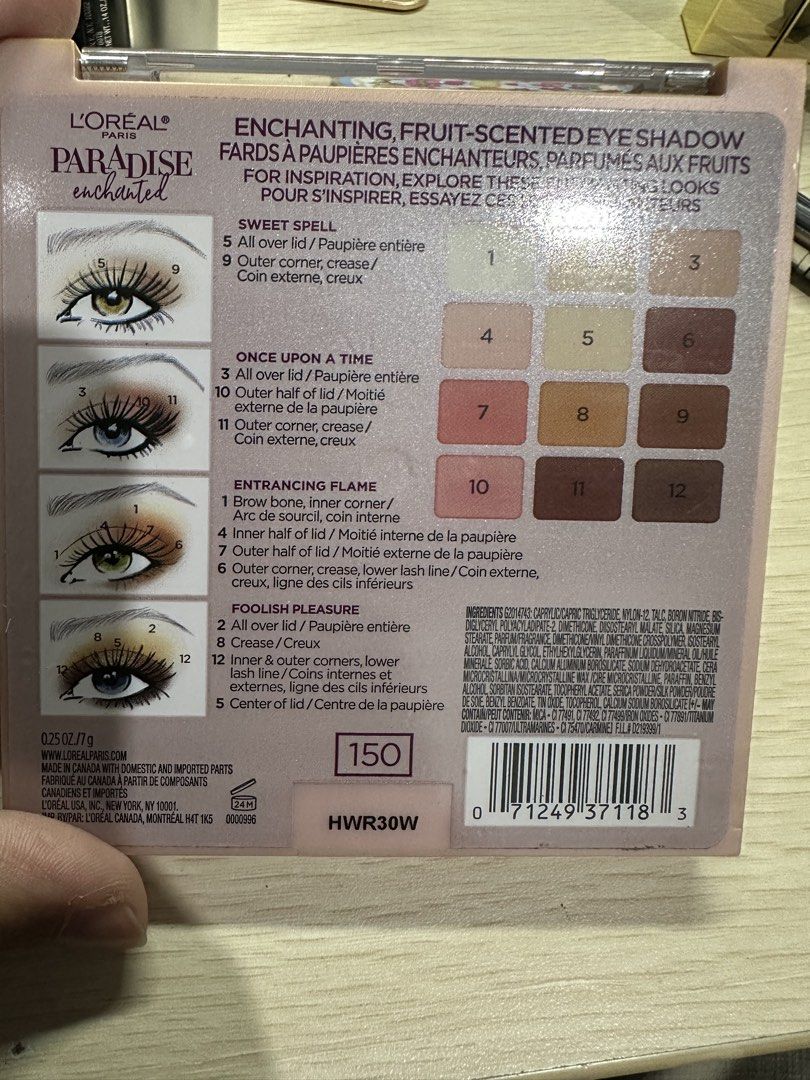 Loreal Paris Scented Eye Shadow (Category: Makeup) located in Manila. Submitted by shopkriscloset (Listing ID 1469257176, Image 2). Description: Used 2-3x only ‼️PLEASE READ BEFORE PLACING AN OFFER -Please be patient and respectful. 🤗 If I don’t get to reply immediately, I might be working. - Please REFRAIN from making an offer if you do not intend to complete the purchase ❗️ACCEPTED OFFER means SOLD 🫶🏼 Please don’t offer unless you’re sure! �