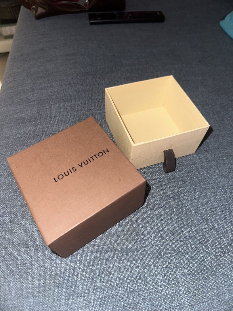 Louis Vuitton Box (Category: Storage Boxes & Baskets) located in Makati City. Submitted by lavishlux (Listing ID 1469234821, Image 3). Description: This is an original Louis Vuitton box that came with the item when I bought a ring :) .