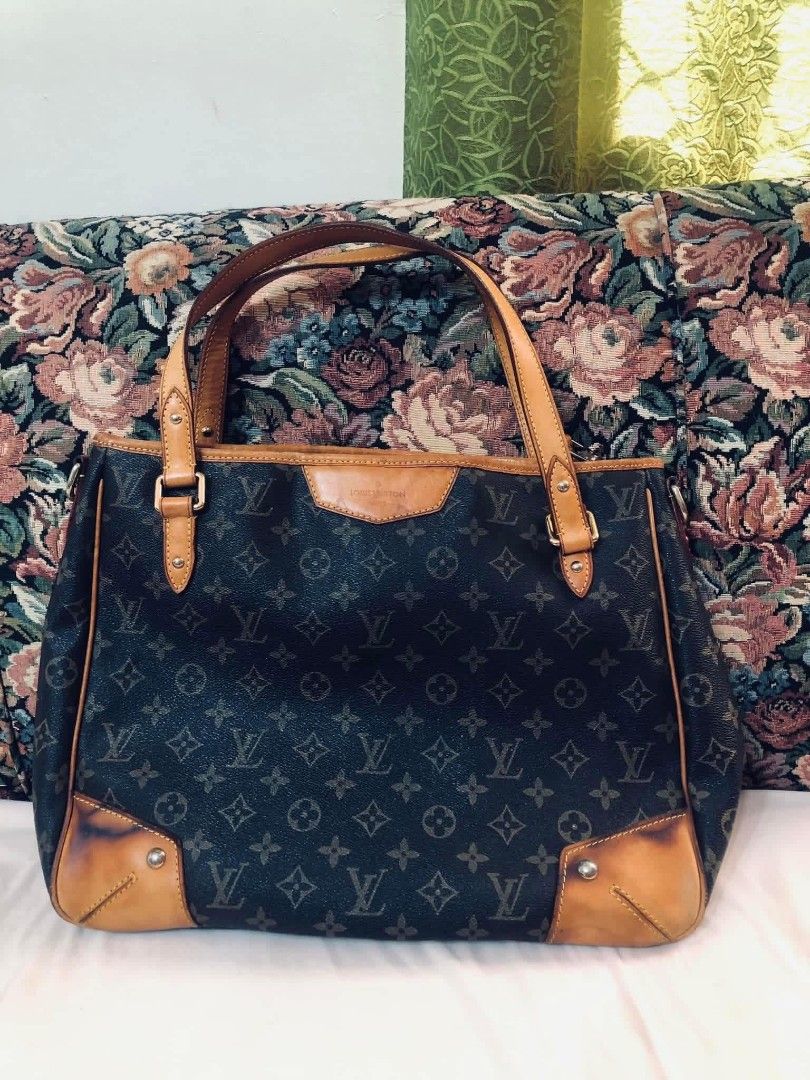 Louis Vuitton Monogram Idylle Elegie Tote Bag (Category: Luxury Bags & Wallets) located in Cainta. Submitted by mariss.luxx (Listing ID 1469218921, Image 1). Description: - Authentic Louis Vuitton Monogram Idylle canvas tote bag in dark brown - Features dark brown leather top handles with buckle hardware and gold-tone engraved zipper pull - Luxurious inside suede lining with leather patch stamped Louis Vuitton Paris Made in France - Date code: VI