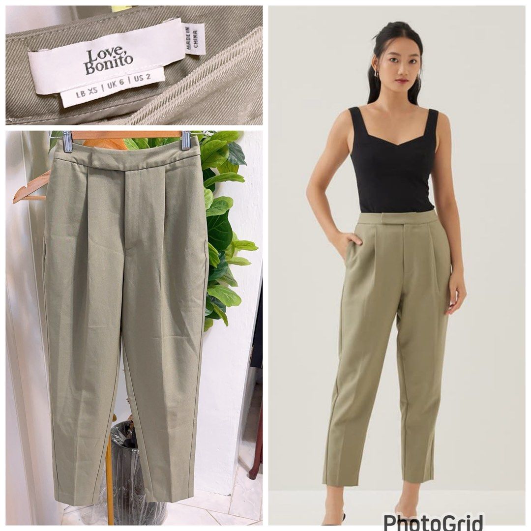 Love Bonito Sela Tailored Peg Leg Pants (Category: Other Bottoms) located in Cabanatuan. Submitted by boutiquelouise (Listing ID 1469296318, Image 1). Description: .