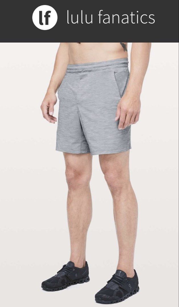 Lululemon Pace Breaker Short *Linerless 7" dot xl (Category: Activewear) located in Iba. Submitted by xooperfindslb (Listing ID 1469207279, Image 1). Description: Lululemon Pace Breaker Short *Linerless 7” Dot xl Color: Heather Allover Sea Salt Light Cast Meron minor imperfection sa logo(see last pic) Needs wash.