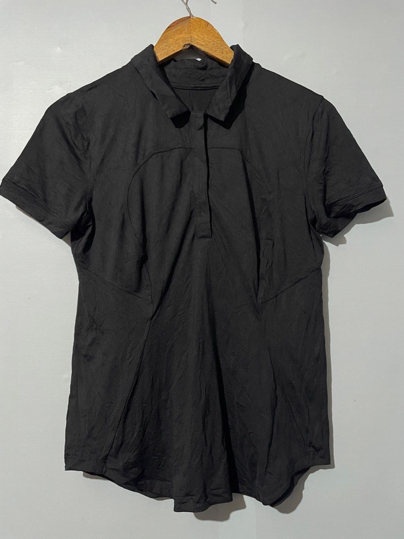Lululemon polo shirt (Category: Shirts) located in Molave. Submitted by sixthrift (Listing ID 1469288146, Image 1). Description: As new Issue missing tag Size small - medium Dimes 17/26.