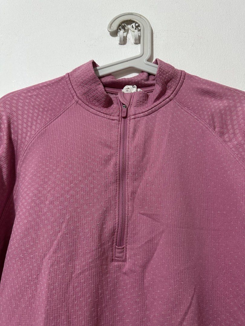 Lululemon Rest Less Half Zip (Category: Activewear) located in Manila. Submitted by jean_closet (Listing ID 1469338343, Image 3). Description: From my mom’s collection Dot 10 - fits medium - large Actual pics all posted.