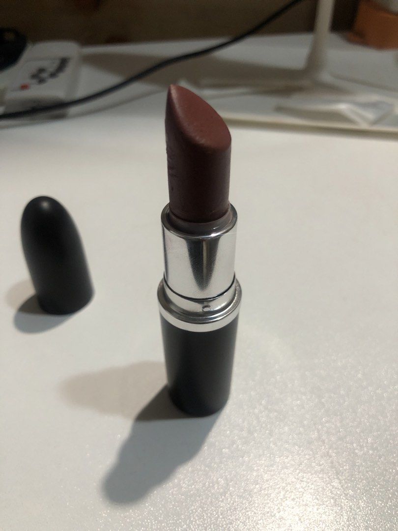 MAC Whirl Maximal Matte Lipstick (Category: Makeup) located in Manila. Submitted by camron08 (Listing ID 1469254971, Image 3). Description: - Brand/Model: MAC Maximal Matte Lipstick - Shade: Whirl (popular brownish-nude neutral) - Finish: Creamy matte with great pigmentation - Condition: Swatched once to test, practically untouched - Origin: Made in Canada - Packaging: Standard bullet.