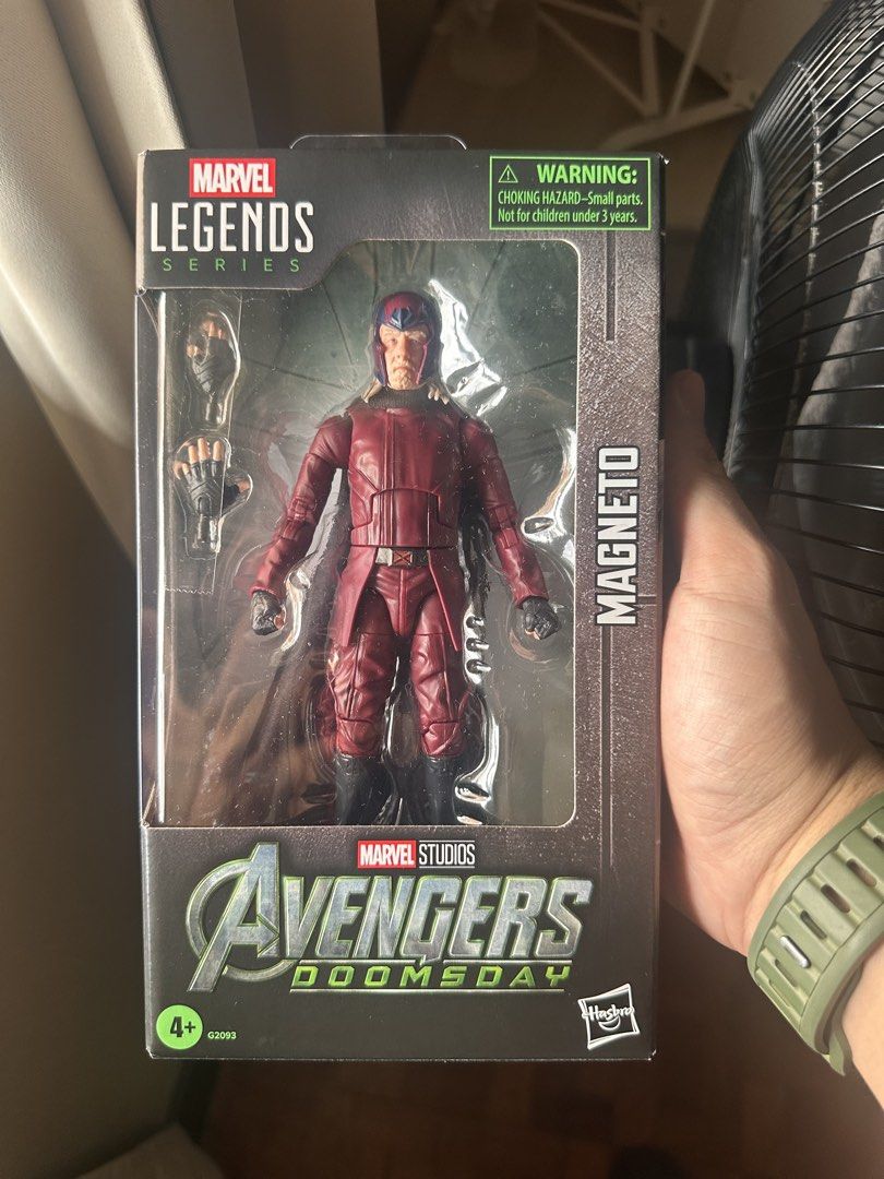 MAGNETO MARVEL LEGENDS (Category: Action & Battle Toys) located in Pasig City. Submitted by thefortressph (Listing ID 1469179788, Image 1). Description: FOR SALE Avengers Doomsday Magneto Marvel Legends - MISB - 2200 - 2pc available Loc: Mandaluyong .