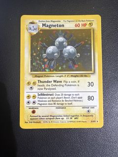 Dark Magneton 39/109 Rare, Toys & Collectibles, Trading Cards, Raw ...