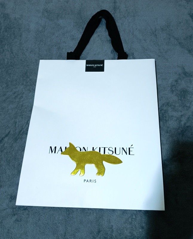 Maison Kitsune Paper Bag (Category: Everything Else Others) located in Bacoor. Submitted by nineties_kid (Listing ID 1469202599, Image 1). Description: <==• Maison Kitsune Paper Bag Width: 13.3 inches Length: 15.9 inches Space: 4 inches ______ -Modes Of Delivery: J&T/Lalamove/ LBC (Cash on Pick-up/COD) -Meet-up (Bacoor Cavite Area/Mandaluyong-Shaw,Hulo,Makati Ave) -Modes Of Payment: GCASH NO LAST MINUTE CANCELLATION!! NO TO JOY RESERVERS OR YOU W