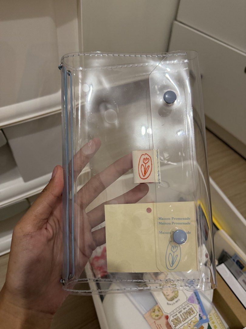 Maison Promenade Clear Cover Regular Size (Category: Stationery & School Supplies) located in Quezon City. Submitted by cjrchived (Listing ID 1469171810, Image 1). Description: Used once only. .