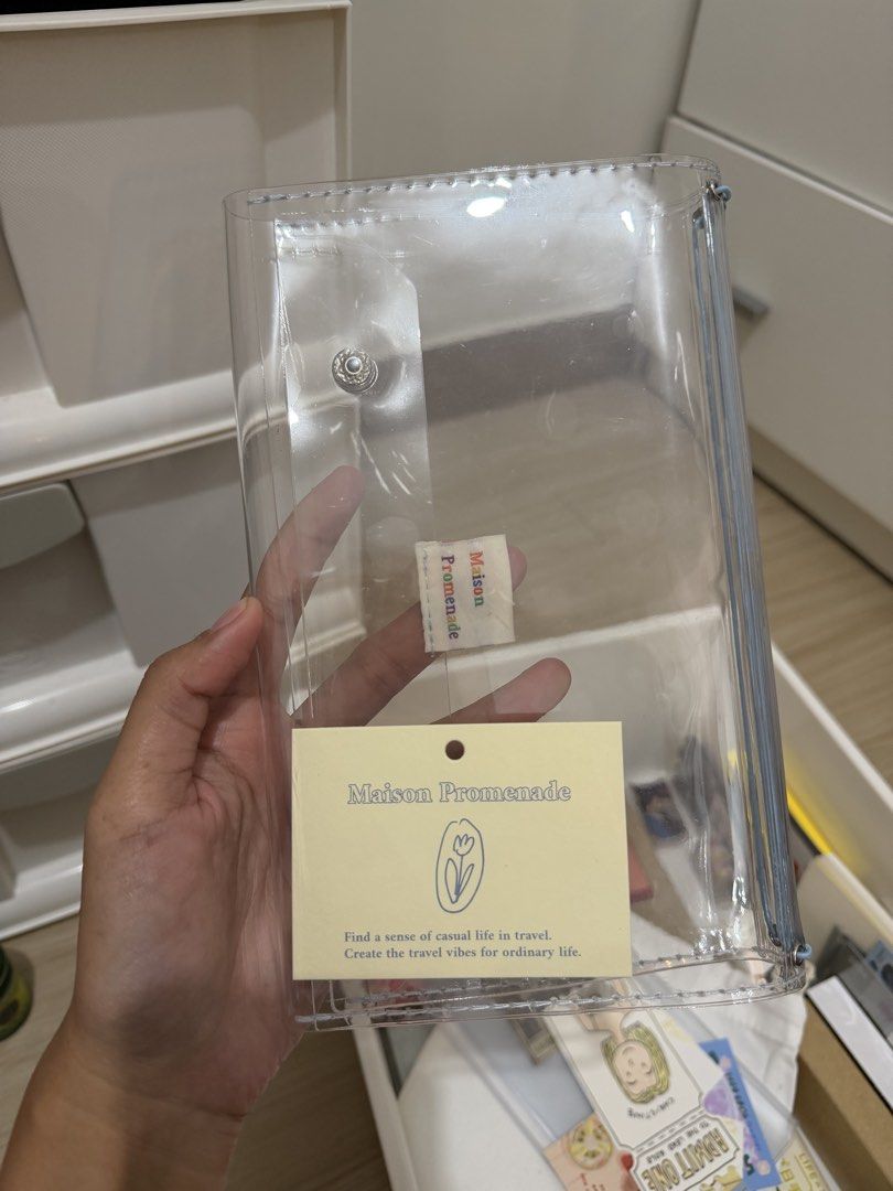 Maison Promenade Clear Cover Regular Size (Category: Stationery & School Supplies) located in Quezon City. Submitted by cjrchived (Listing ID 1469171810, Image 2). Description: Used once only. .