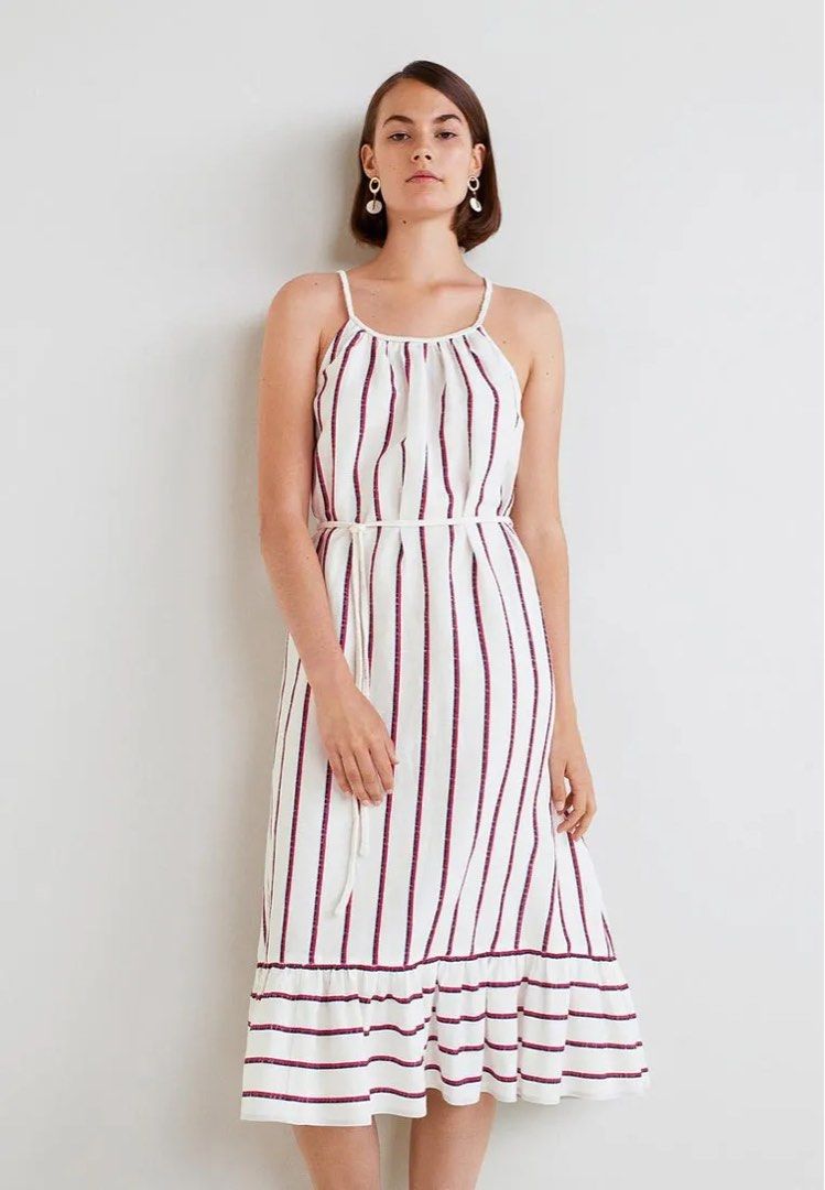 Mango Striped linen dress (Category: Dresses) located in Maco. Submitted by mikay6011 (Listing ID 1469228996, Image 3). Description: .