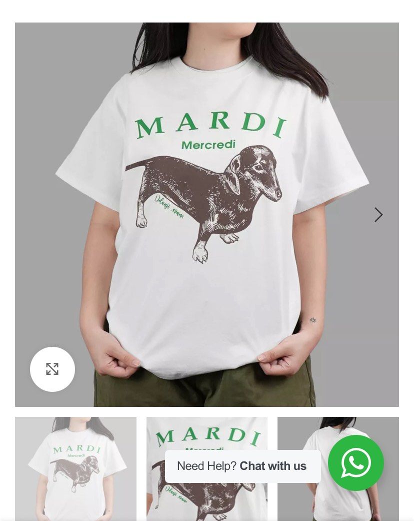 MARDI MERCREDI (Category: Shirts) located in Kalibo. Submitted by bryaninosa20819 (Listing ID 1469209113, Image 1). Description: MARDI MERCREDI Dimes : 20.5x27 Excellent Condition Color Rate 10 Need Wash Cut Tags Nature Thrift 📩📩📩📩.