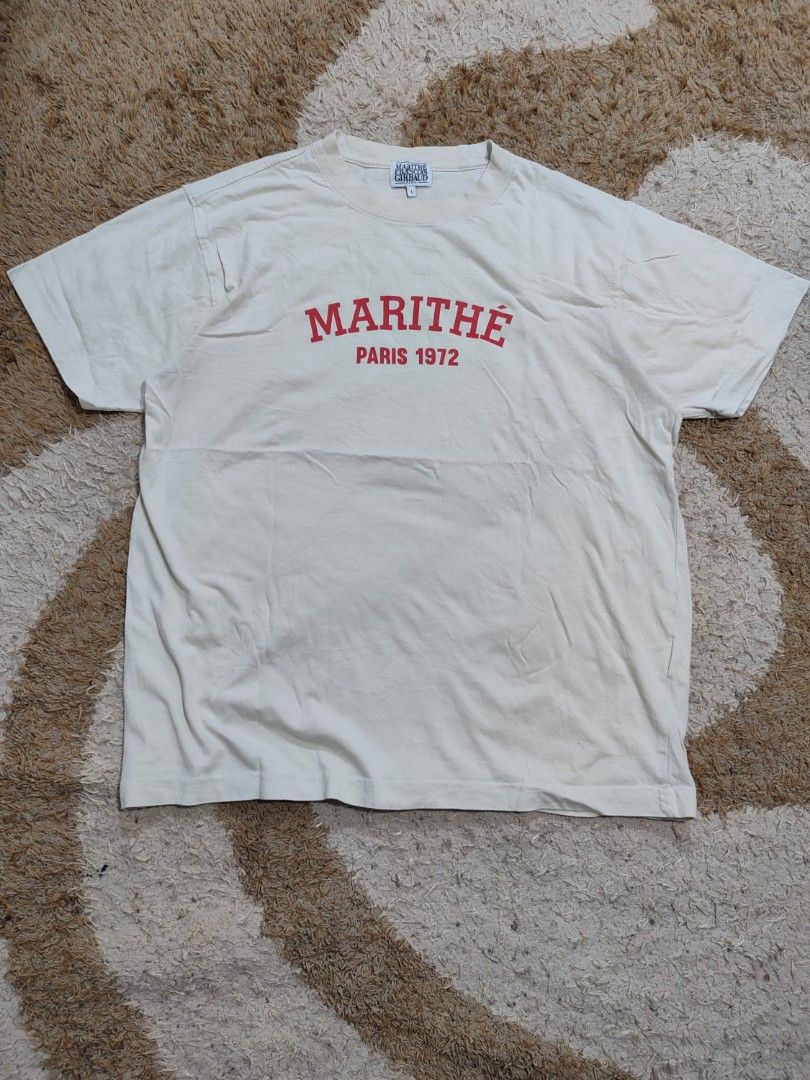 MARITHE TSHIRT (Category: Tshirts & Polo Shirts ) located in Pagadian. Submitted by miraculouspat (Listing ID 1469383872, Image 1). Description: L 25 W 21 10/10 COLOR NO ISSUE AUTHENTIC COLOR MAY VARY DUE TO LIGHT.