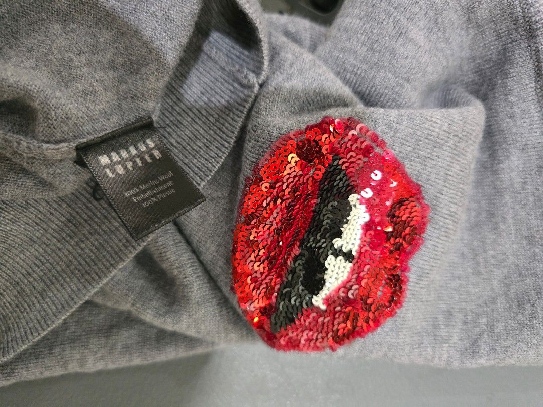 Markus Lupfer knit sequin detail (Category: Longsleeves) located in Batangas. Submitted by thevanitychamber (Listing ID 1469185491, Image 2). Description: .