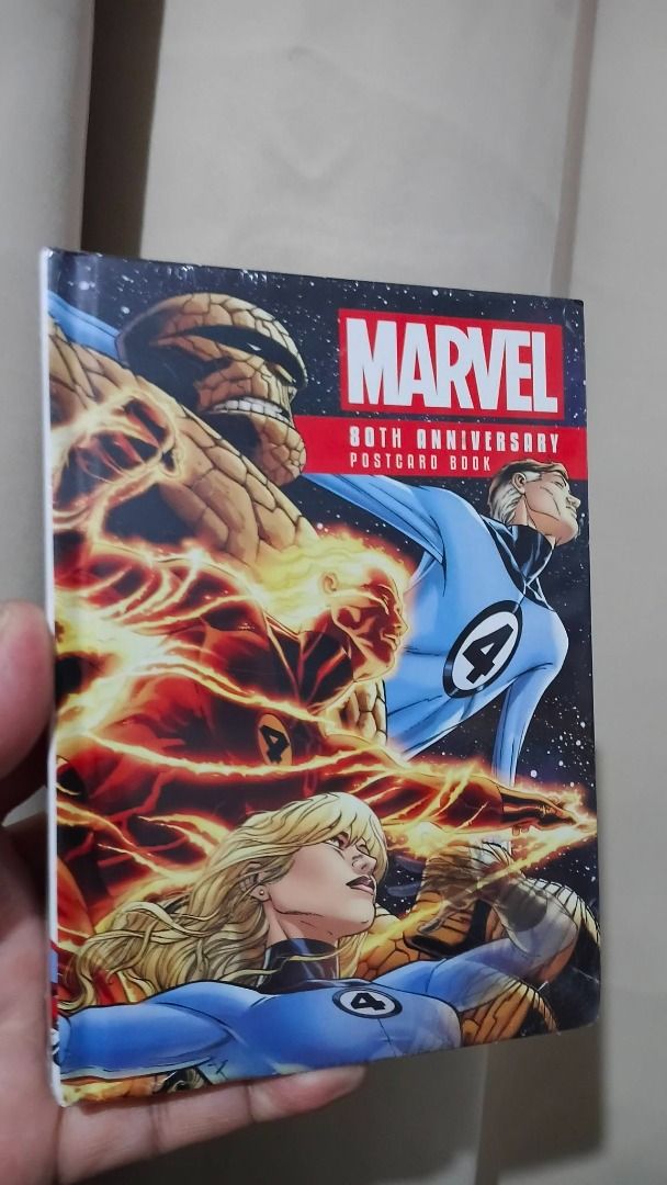 MARVEL POSTCARD BOOK BUNDLE (2 BOOKS) (Category: Comics & Manga) located in Cagayan de Oro. Submitted by crome2024 (Listing ID 1469191137, Image 1). Description: ✅ PHP 380 (BUNDLE); PHP 200 EACH.