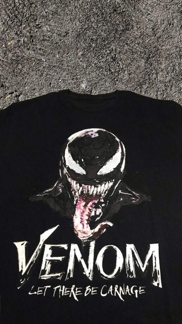 Marvel Venom Let There Be Carnage T-shirt (Category: Tshirts & Polo Shirts ) located in Cebu City. Submitted by pavement_n_patch (Listing ID 1469348592, Image 2). Description: Small (19.5x18) No issues.