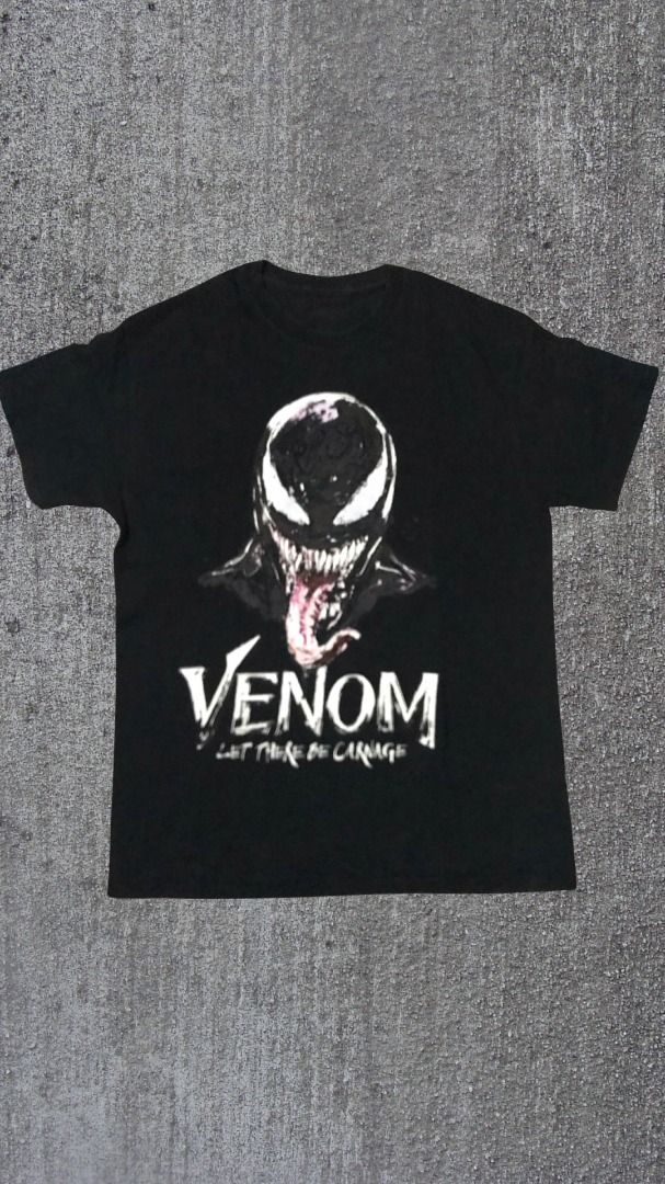Marvel Venom Let There Be Carnage T-shirt (Category: Tshirts & Polo Shirts ) located in Cebu City. Submitted by pavement_n_patch (Listing ID 1469348592, Image 1). Description: Small (19.5x18) No issues.