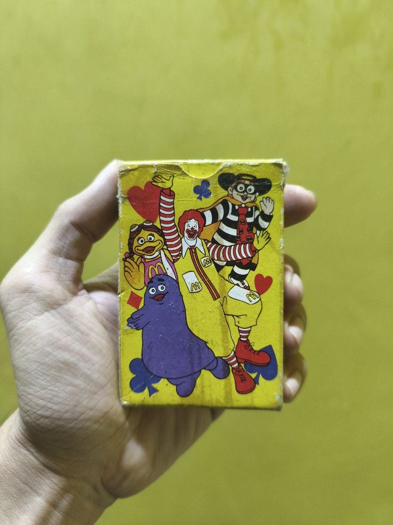 McDonald's Playing Cards Baraha (Category: Card Packs) located in Muntinlupa City. Submitted by prime_finder (Listing ID 1469266878, Image 1). Description: McDonald's Playing Cards Baraha 300 wysiwyg.