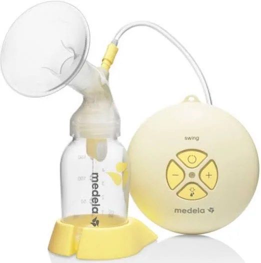 Medela Swing Single Electric Breast Pump Set (Category: Breastfeeding & Bottle Feeding) located in Lipa City. Submitted by chanchanel (Listing ID 1469212518, Image 2). Description: - Authentic Medela Swing single electric breast pump - Compact and lightweight design, perfect for pumping on-the-go - Simple, easy-to-use motorized controls - Includes 24mm PersonalFit breastshield for comfort - Can be wireless battery operated for travel convenience 