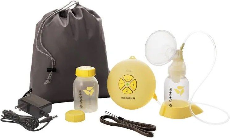 Medela Swing Single Electric Breast Pump Set (Category: Breastfeeding & Bottle Feeding) located in Lipa City. Submitted by chanchanel (Listing ID 1469212518, Image 1). Description: - Authentic Medela Swing single electric breast pump - Compact and lightweight design, perfect for pumping on-the-go - Simple, easy-to-use motorized controls - Includes 24mm PersonalFit breastshield for comfort - Can be wireless battery operated for travel convenience 