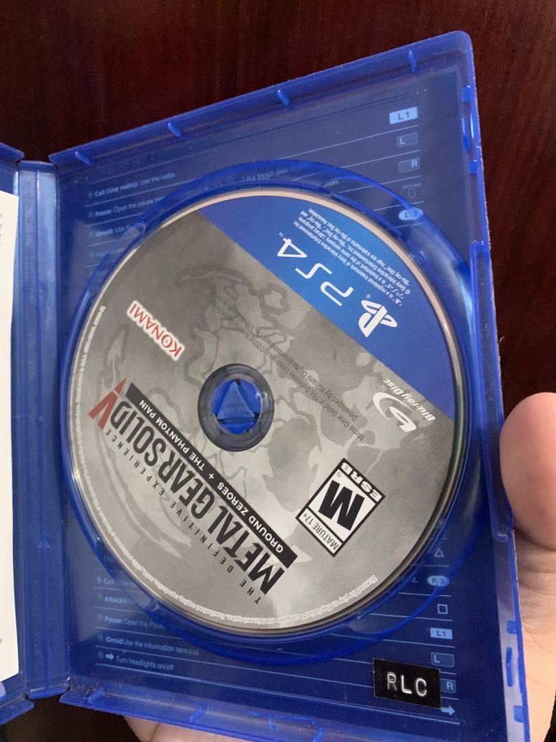 Metal Gear Solid V The Definitive Experience for PS4 (Category: PlayStation) located in Manila. Submitted by matthew_lumibao (Listing ID 1469166047, Image 3). Description: Contains: - Metal Gear V: Ground Zeroes - Metal Gear V: The Phantom Pain - All DLC - Metal Gear V Online Meetup Location: - Balanga City, Bataan Shipping via: - J&T or Flash PM for more details..