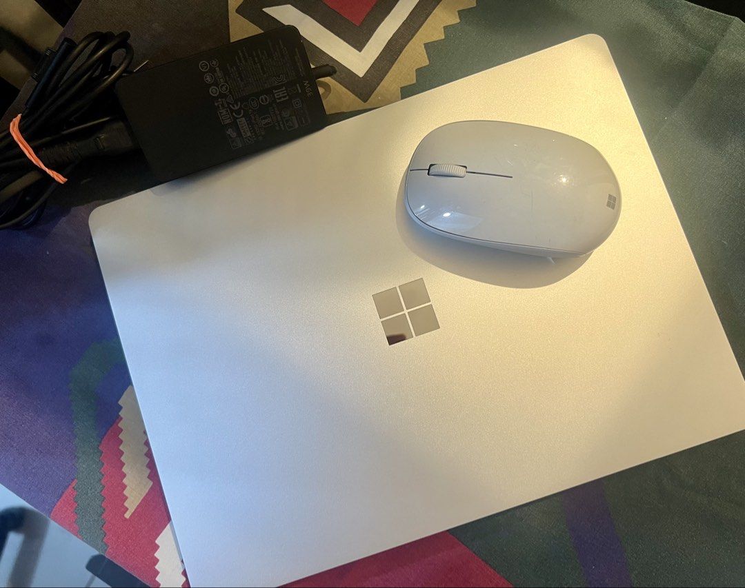 Microsoft Surface Laptop Go i5 8GB RAM Windows 11 (Category: Laptops & Notebooks) located in Cavite. Submitted by letsgosab (Listing ID 1469256317, Image 2). Description: - Model: Microsoft Surface Laptop Go (Platinum Silver) - Performance: Intel i5 processor with 8GB RAM - Operating System: Windows 11 Home installed - Keyboard: Traditional English with phonetic symbol layout - Inclusions: Original power adapter and matching white wireless mouse 