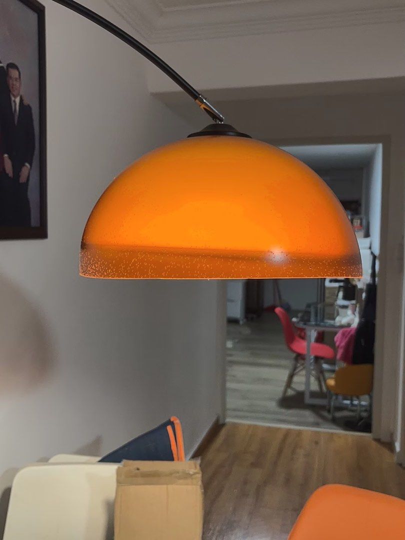 Mid Century Vintage Arc Lamp (Category: Other Home Furniture) located in Antipolo. Submitted by bentakahitanoano (Listing ID 1469386597, Image 2). Description: Bring timeless warmth and architectural structure to your living space with a perfect blend of mid-century modern charm and contemporary minimalism. Featuring a dramatic, sweeping silhouette, this statement arc floor lamp adds architectural interest and cozy, inviting ambiance to any room.