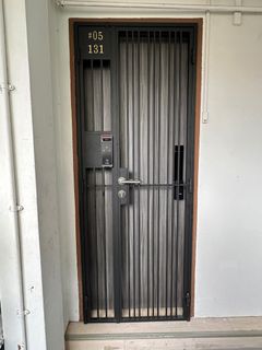 Mild Steel Gate With Install, Furniture & Home Living, Security & Locks ...