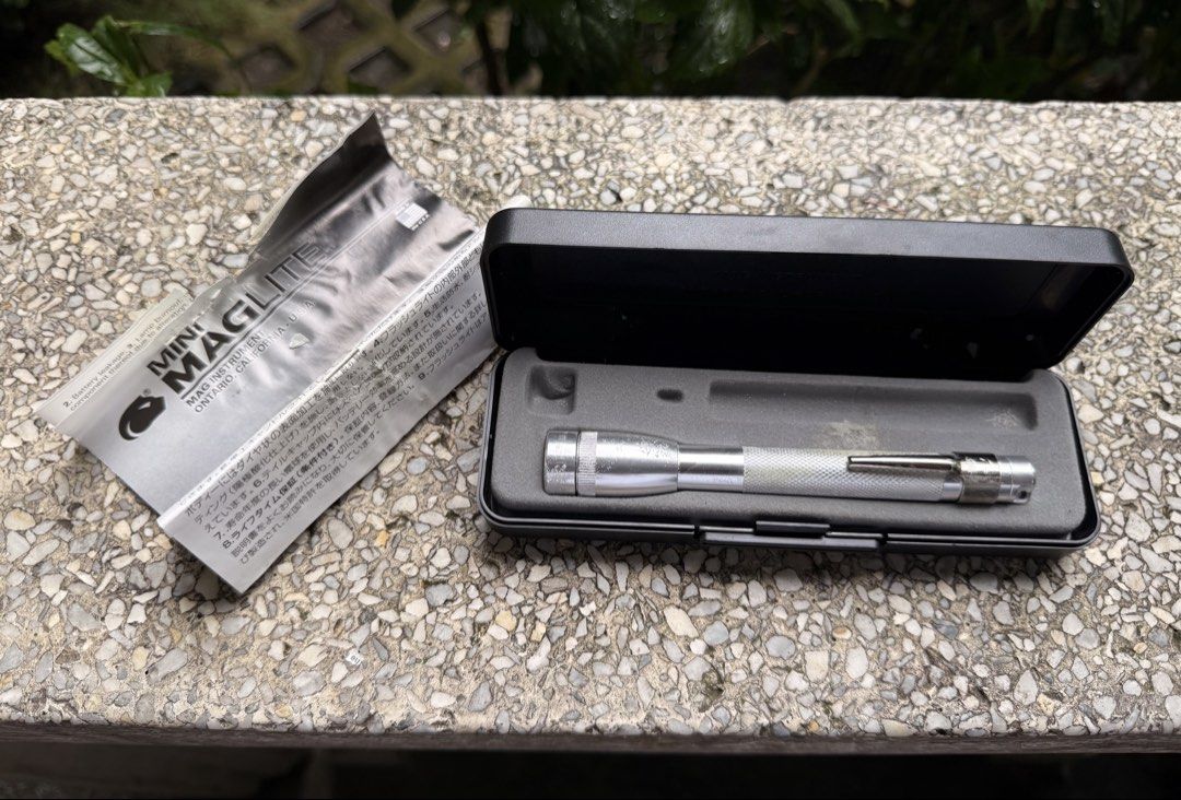 MINI MAGLITE (Category: Hiking & Camping) located in Calamba. Submitted by transitory (Listing ID 1469190898, Image 1). Description: For Sale Mini Maglite Genuine Made In USA with signs of usage but working as intended comes with its box, clip and teared manual note: battery not included, for demo purposes only ₱1,400 (free J&T shipping included) Calamba,Laguna location 09165870869 Pm or comment for faster deal Salamat.