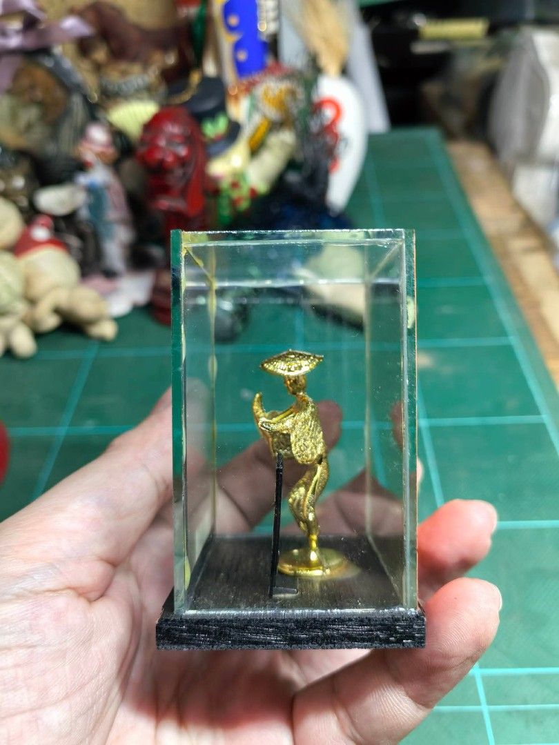 Miniature Diorama Dancer Figure (Category: Other Home Decor) located in Cebu City. Submitted by dudes_villanueva (Listing ID 1469272954, Image 2). Description: Miniature Diorama Dancer Figure - "Sado Okesa" Material: Glass Casing In excellent condition.