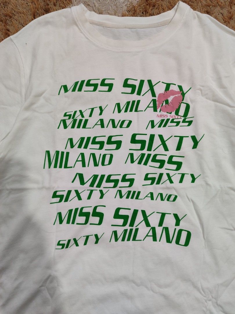 MISS SIXTY (Category: Shirts) located in Pagadian. Submitted by miraculouspat (Listing ID 1469383635, Image 2). Description: L 26 W 20 10/10 COLOR NO ISSUE AUTHENTIC COLOR MAY VARY DUE TO LIGHT.