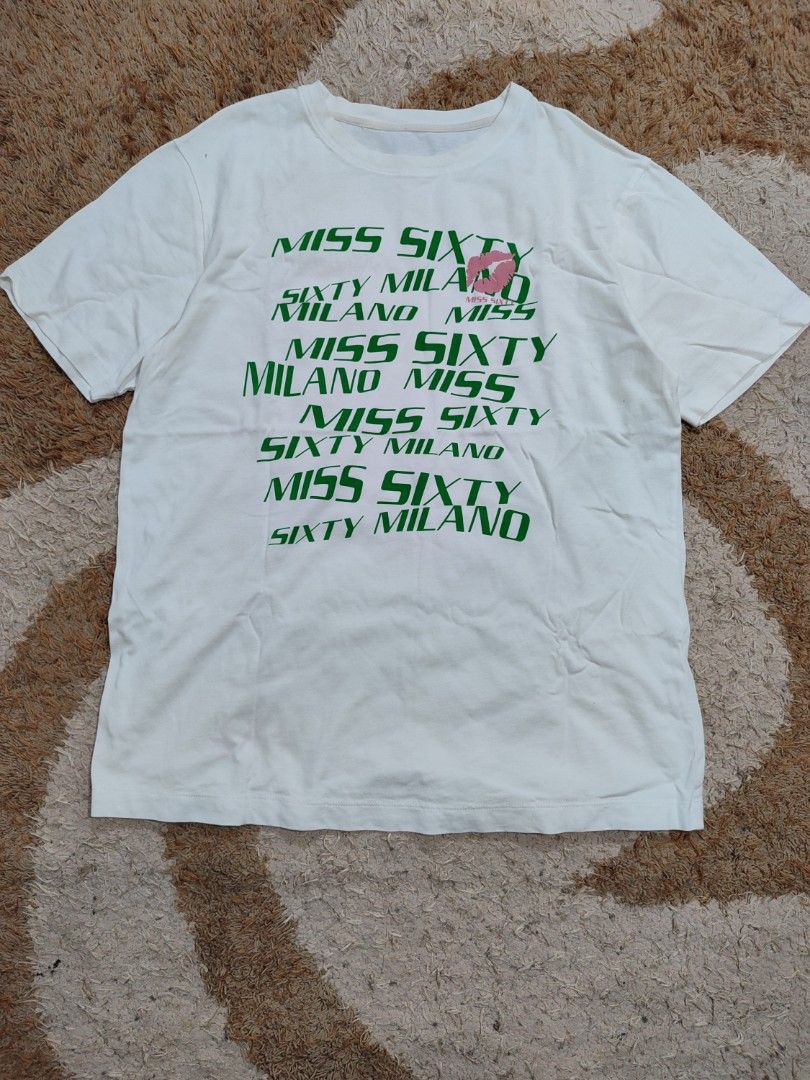 MISS SIXTY (Category: Shirts) located in Pagadian. Submitted by miraculouspat (Listing ID 1469383635, Image 1). Description: L 26 W 20 10/10 COLOR NO ISSUE AUTHENTIC COLOR MAY VARY DUE TO LIGHT.