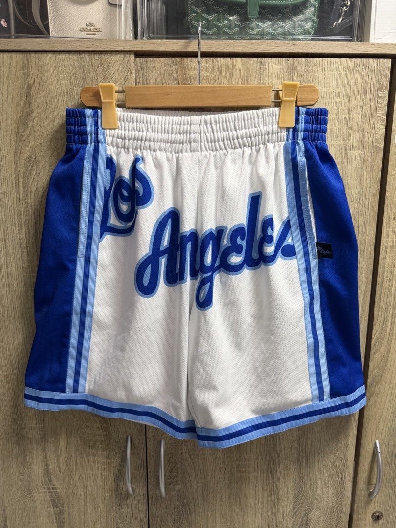Mitchell & Ness Los Angeles Lakers Big Face Cursive Logo Short (Category: Shorts) located in Cavite. Submitted by PRIVATE.Selection (Listing ID 1469192421, Image 1). Description: Mitchell & Ness Los Angeles Lakers Big Face Cursive Logo Short Size Large Waist: 30-34 Length: 19 Leg opening: 13 Good as new .
