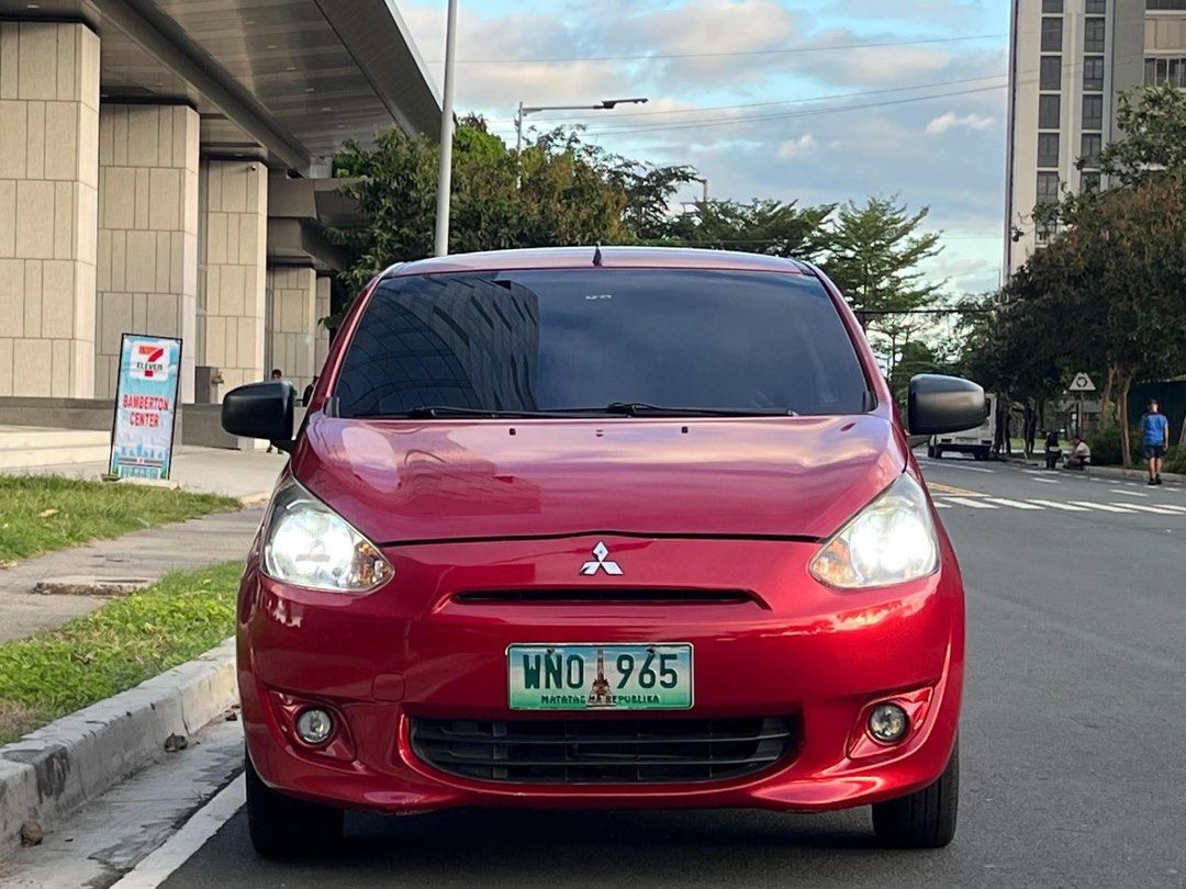 Mitsubishi Mirage GLX Hatchback Auto (Category: Used Cars) located in Manila. Submitted by quality_cars (Listing ID 1469255627, Image 3). Description: 🚘 FOR SALE‼️ ₱248,000 ONLY! 2014 MITSUBISHI MIRAGE GLX HATCHBACK CASH • FINANCING • TRADE-IN VEHICLE DETAILS: • 2014 Model • Automatic Transmission • 1.2L Gasoline Engine • 89,000 KM Mileage • Fuel Efficient • Complete Documents • 2 Original Keys • All Original Paint • Very Cold Air Conditioning •