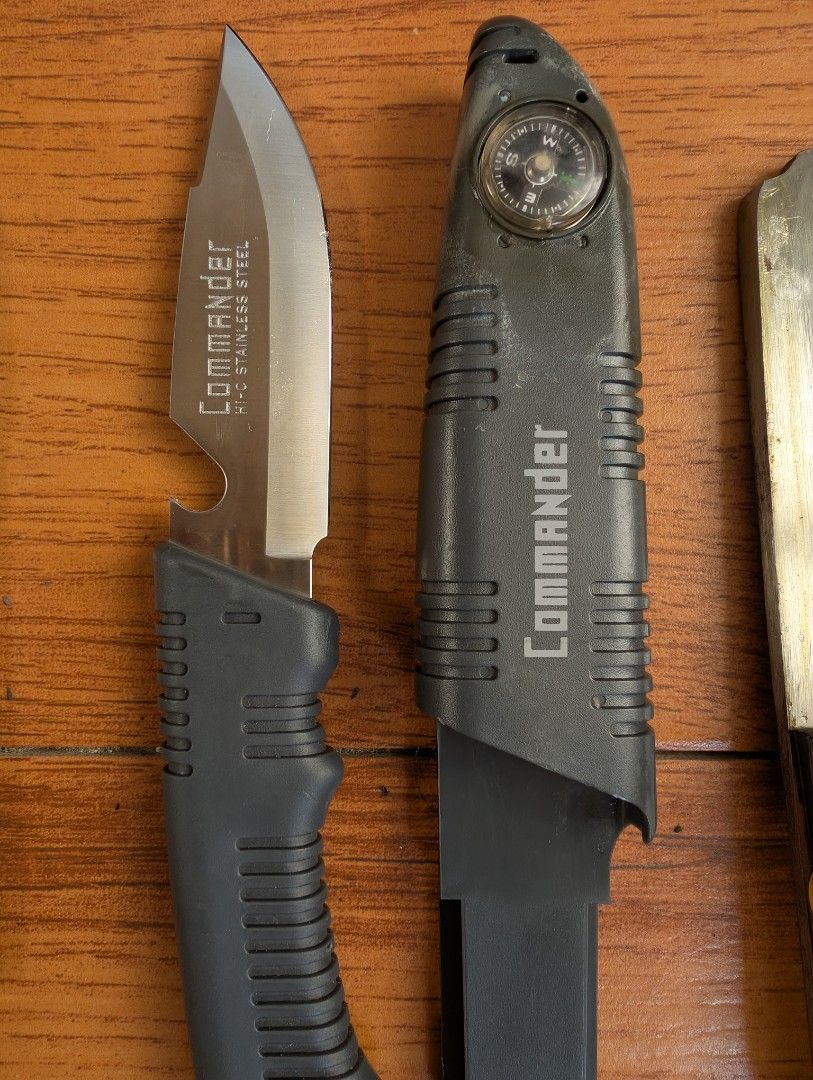 Mixed Knives (sold as set) (Category: Knives & Chopping Boards) located in Naga. Submitted by kenshin78 (Listing ID 1469322481, Image 3). Description: sold as set from Japan surplus.