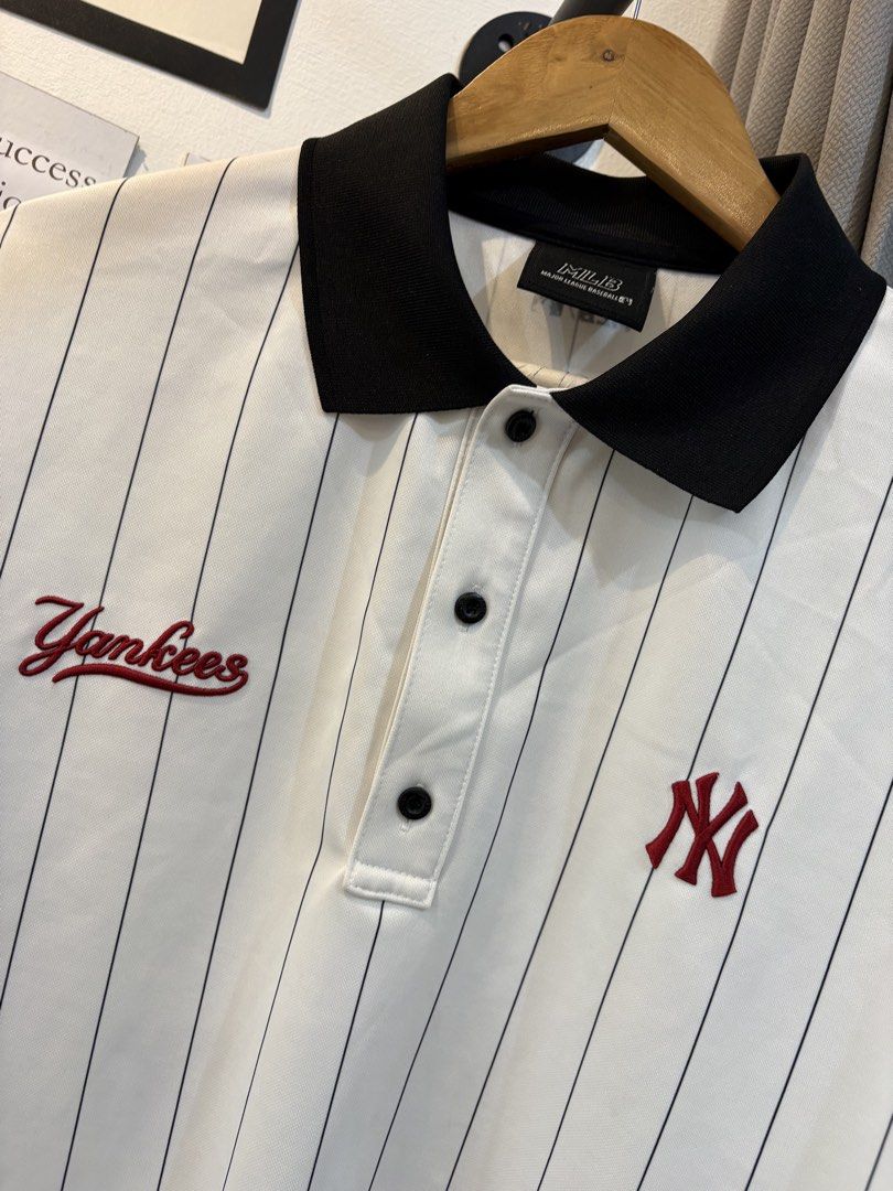MLB Longsleeves Polo (Category: Tshirts & Polo Shirts ) located in Echague. Submitted by jake_rc (Listing ID 1469173278, Image 2). Description: MLB Longsleeve Polo Size Large on tag Dimes 26.5 x 29 Issue: washable stains Parang Dri-Fit tela na makapal Price 650 plus SF.